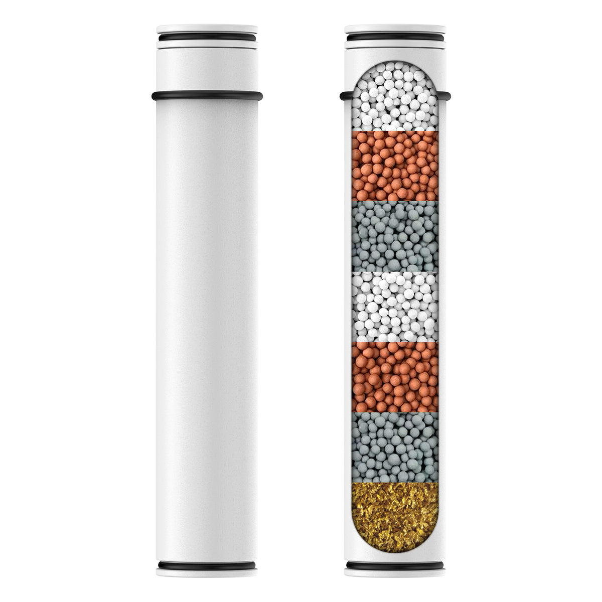 YIGA Shower Head Filter Replacement Cartridges for Hard
